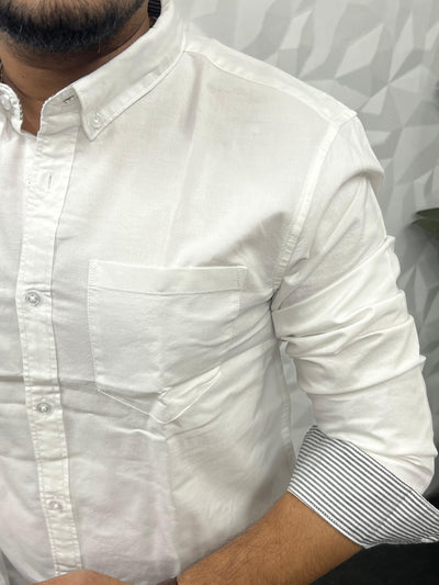 Yarn dyed premium oxford shirt