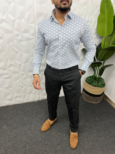 Cotton fabric formal prints