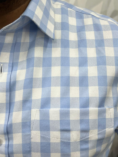 Oxford fabric box shirt