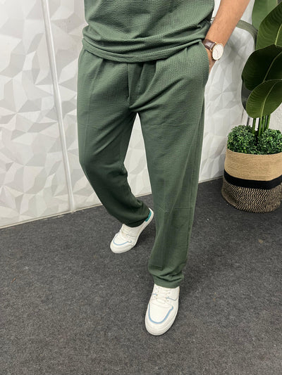 Cotton puff fabric cordset