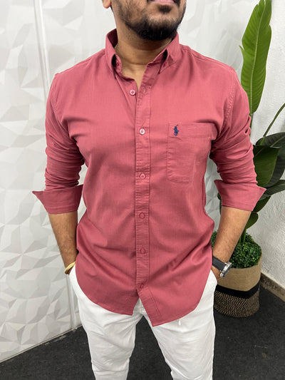 Corduroy lycra fabric shirt
