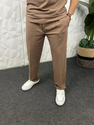 Cotton puff fabric cordset