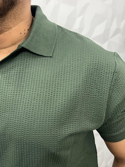 Cotton puff fabric cordset