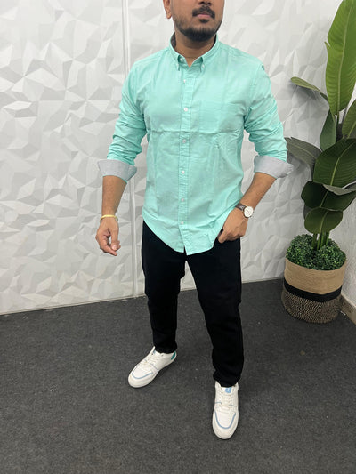 Yarn dyed premium oxford shirt