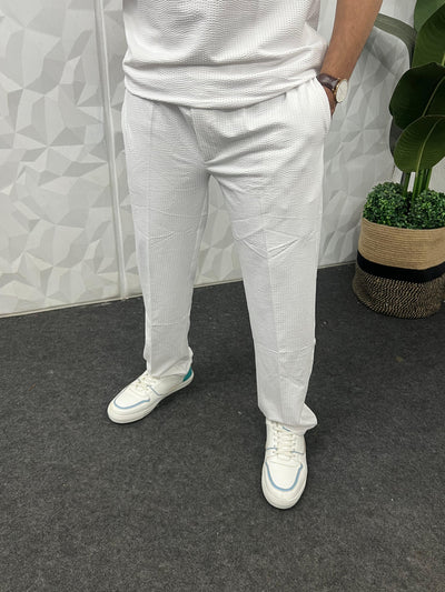 Cotton puff fabric cordset