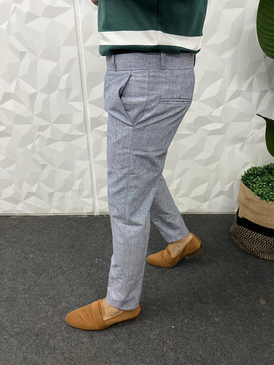 Cotton Linen fabric trouser