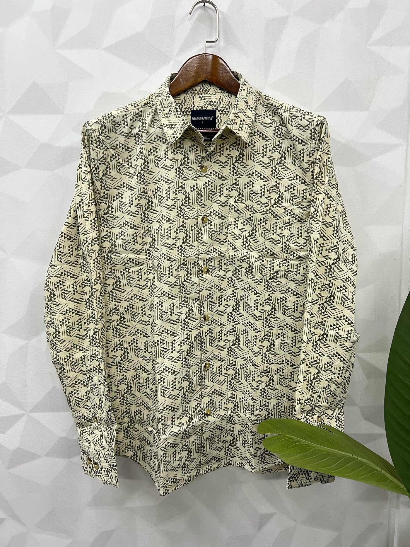Cotton giza premium printed shirt
