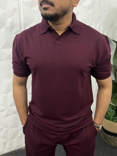 Cotton puff fabric cordset