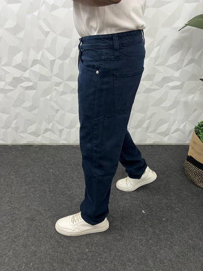 RFD fabric straight fit jeans