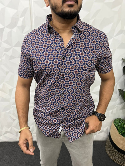 Export quality half printed shirt