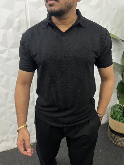 Cotton puff fabric cordset