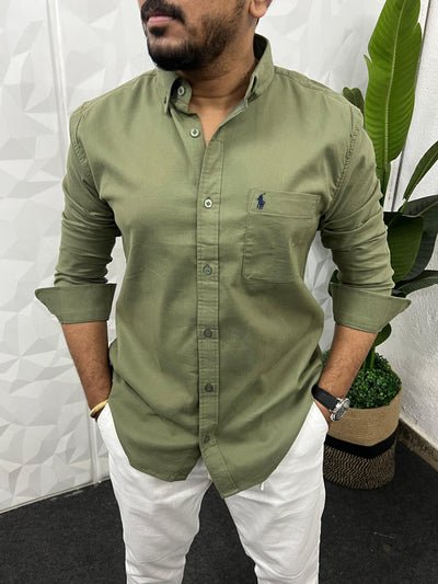 Corduroy lycra fabric shirt