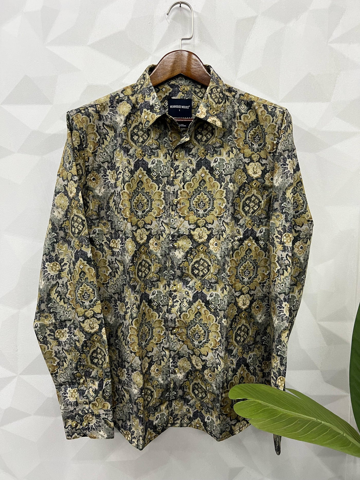 Cotton giza premium printed shirt