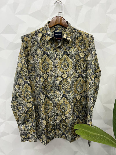 Cotton giza premium printed shirt