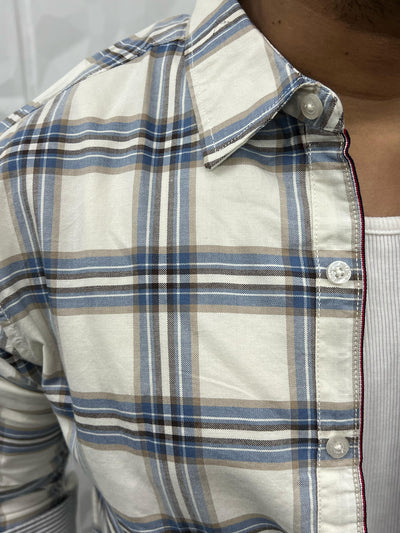 Oxford fabric branded chex