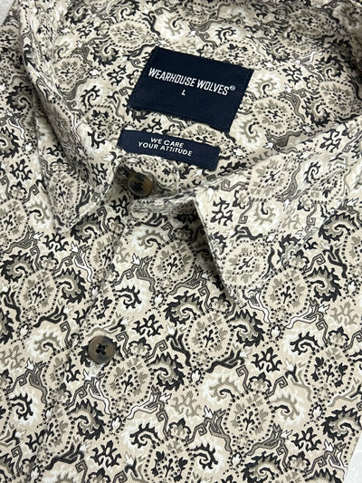 Cotton giza premium printed shirt