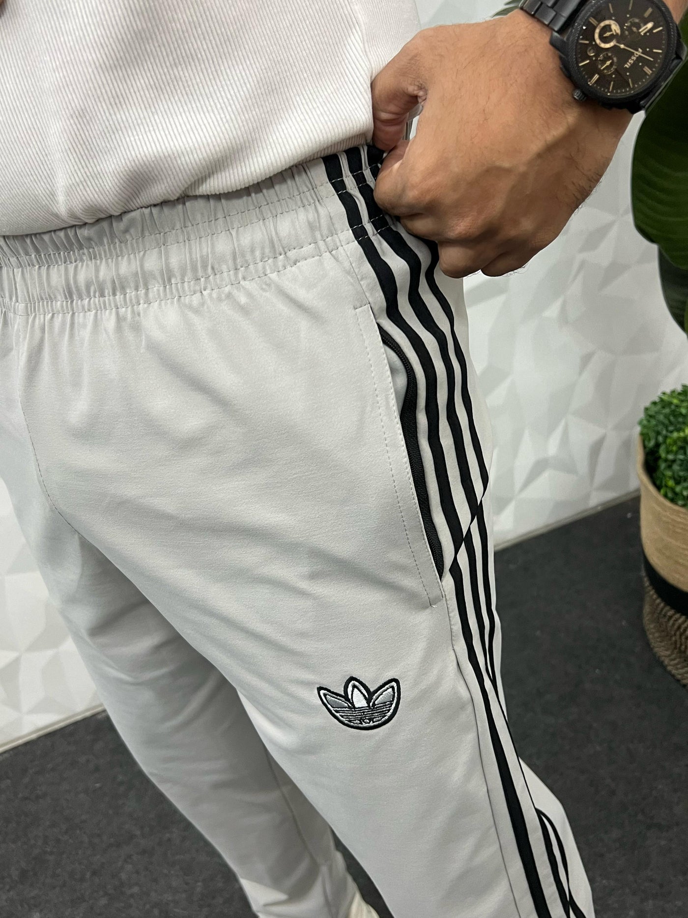 Imported lycra track pant