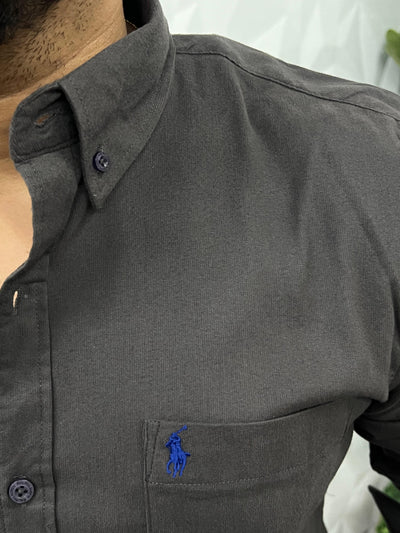 Corduroy lycra fabric shirt