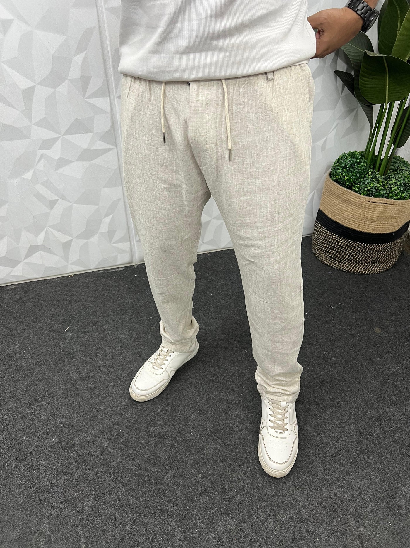 Imported fabric linen pants ( Khadi )