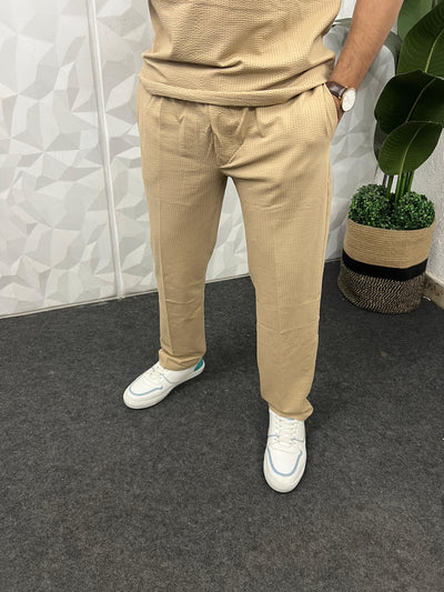 Cotton puff fabric cordset