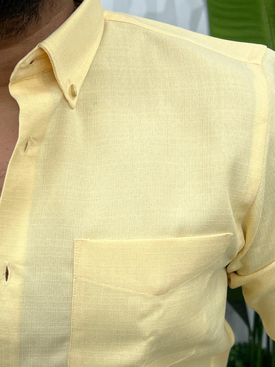 Imported fabric linen shirts