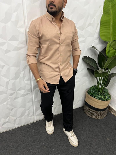 Imported fabric linen shirts