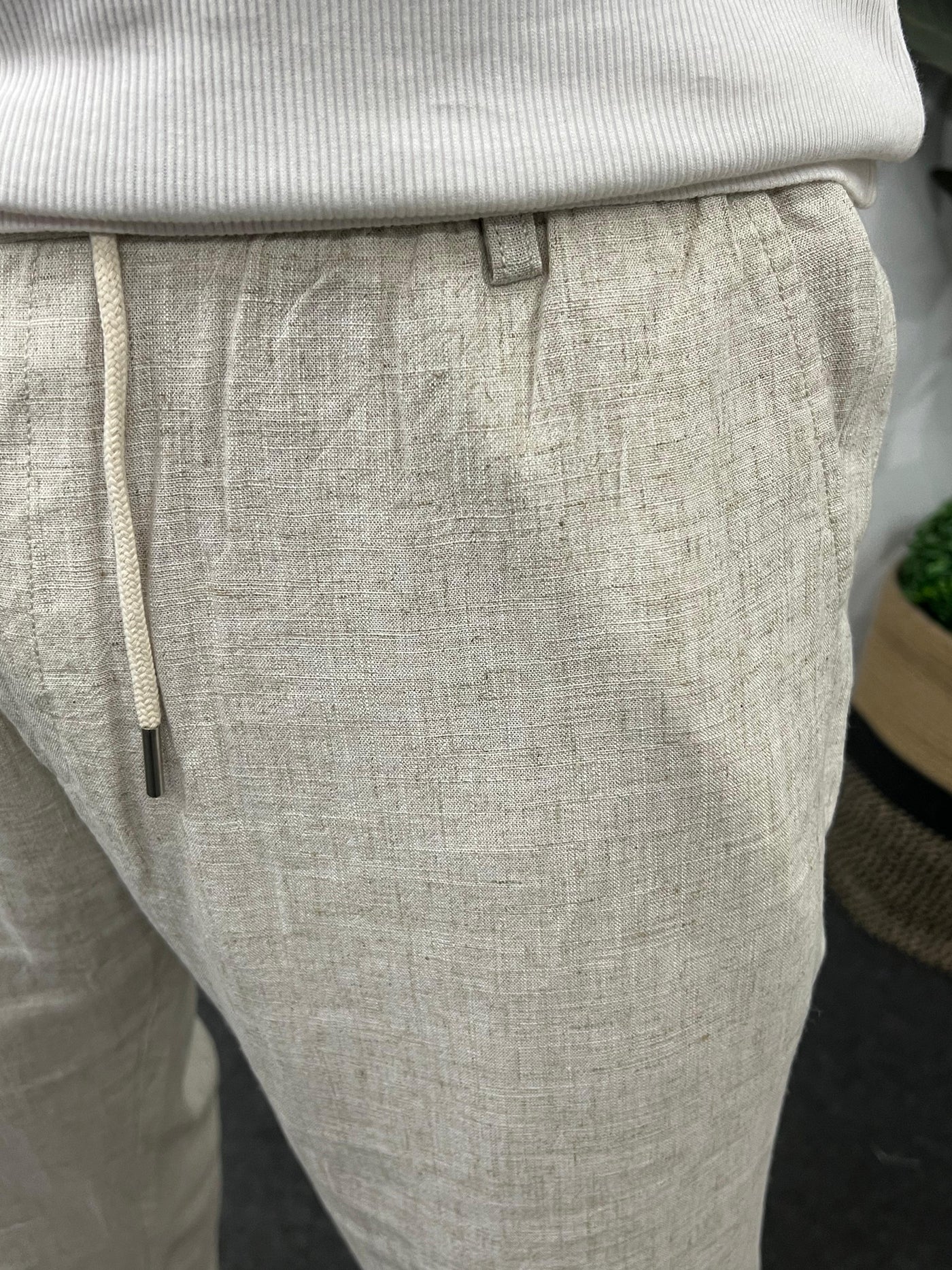 Imported fabric linen pants ( Khadi )