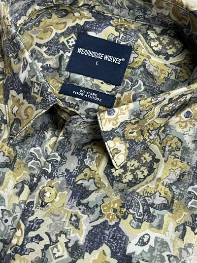 Cotton giza premium printed shirt