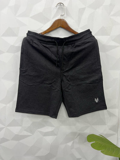 Cotton looper shorts ( Dark grey )