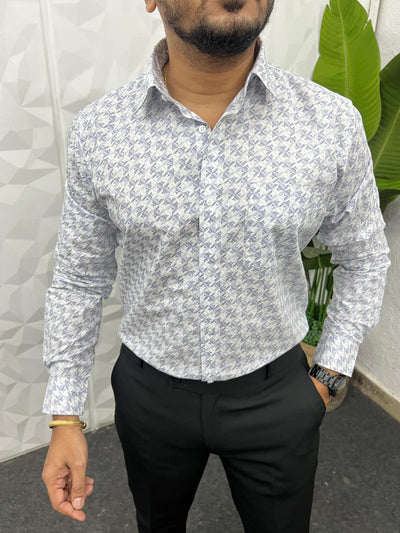 Cotton fabric formal prints