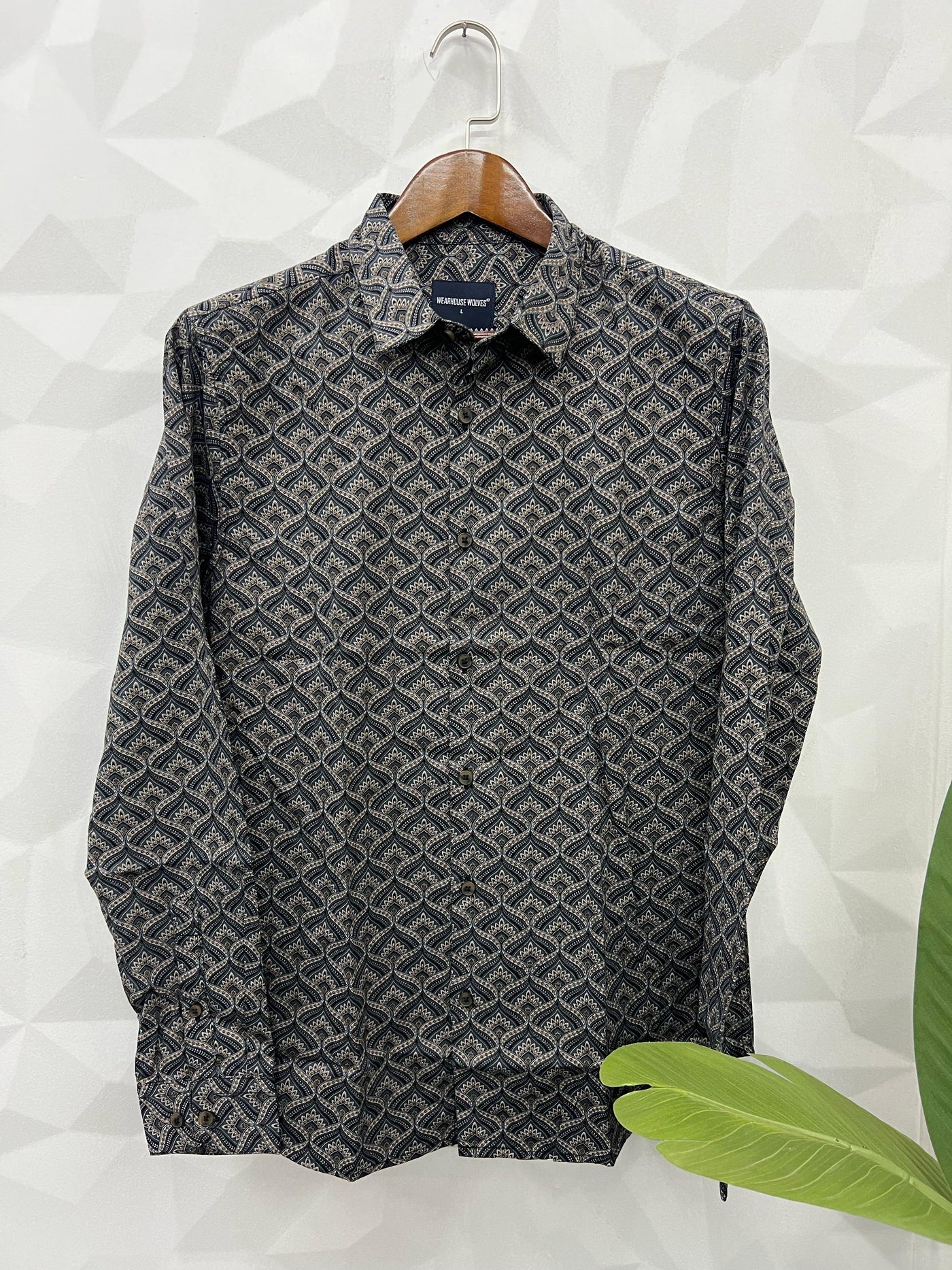 Cotton giza premium printed shirt
