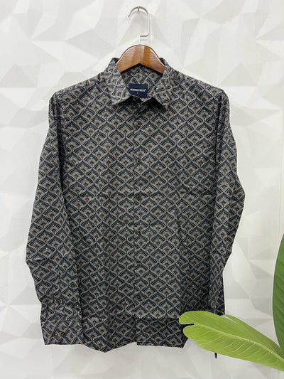 Cotton giza premium printed shirt
