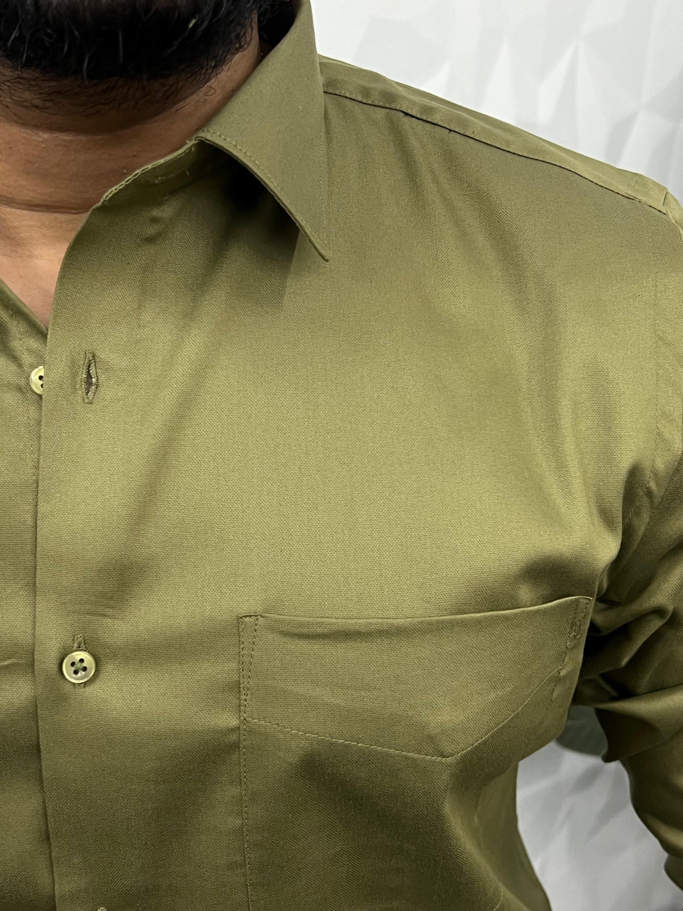 Cotton lycra fabric plain shirt