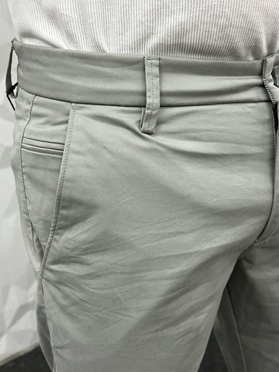 Cotton twill fabric chinos