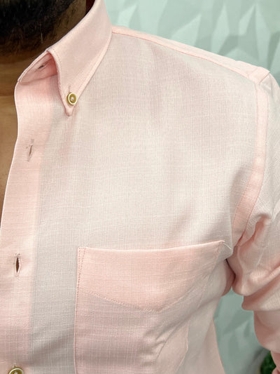 Imported fabric linen shirts